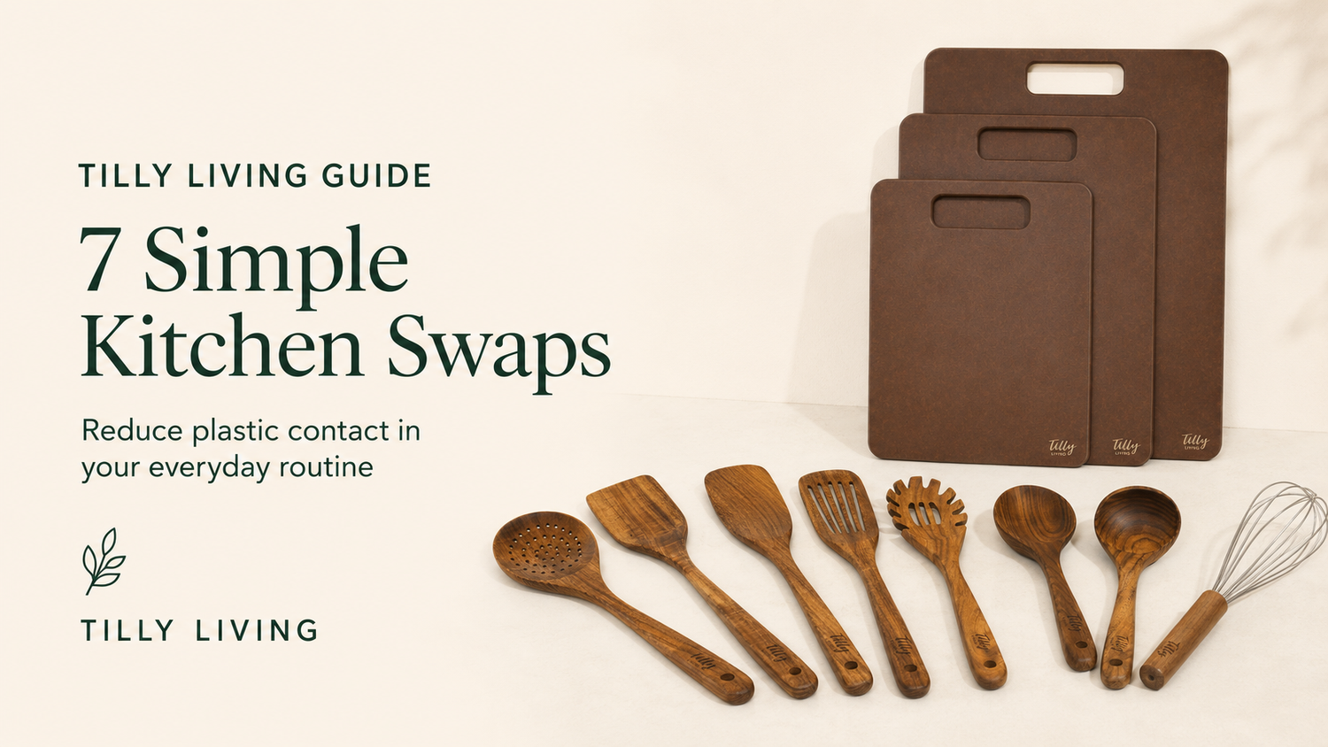 7 simple kitchen swaps to reduce plastic contact in your everyday routine