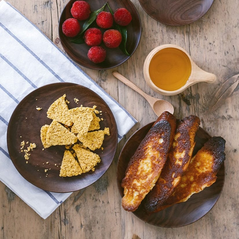 Walnut Wood Plates